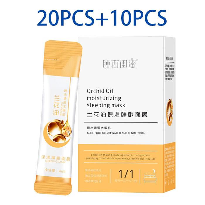Orchid Oil Sleeping Mask 30PCS Facial Mask Anti-Aging ment