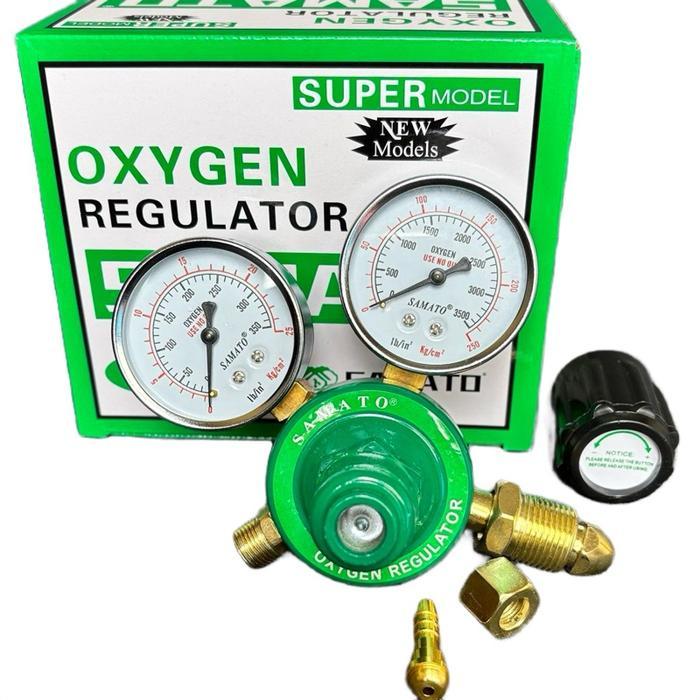 (EM) Regulator Las Oksigen Samato Yamato  Oxygen Regulator Las Oksigen Qr-80