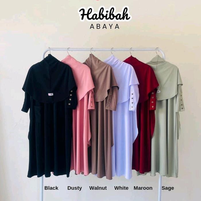 abaya habibah | abaya anak | gamis abaya anak