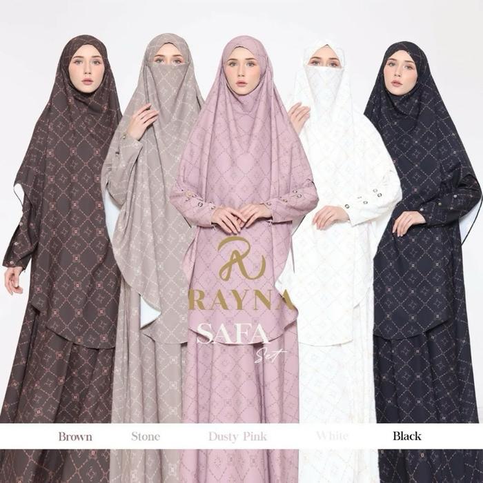 Safa Set by Rayna | One Set Khimar | Rayna | D’Hijab of Mey