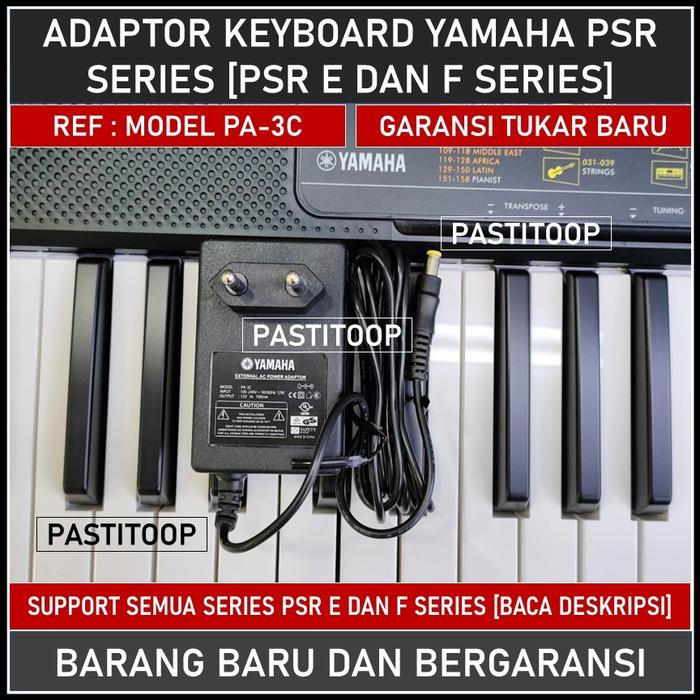 Adaptor keyboard Yamaha PSR E413 E423 E433 E443 E453 E463 E473 Series