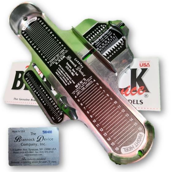 Brannock Device - Alat Ukur Kaki Dewasa Pria - BARANG BARU - Made in USA