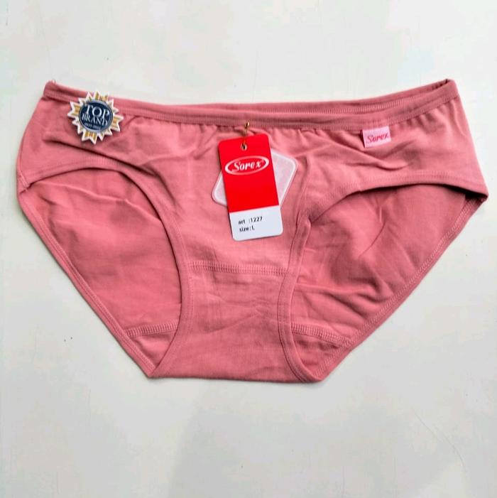 CD Sorex 1227 Mini Katun Paket 3/6 Pcs Celana Dalam Sorek Wanita Lusinan Dewasa Katun Lembut Nyaman