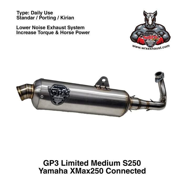 Knalpot Wrx Gp3 Limited S250 Xmax250