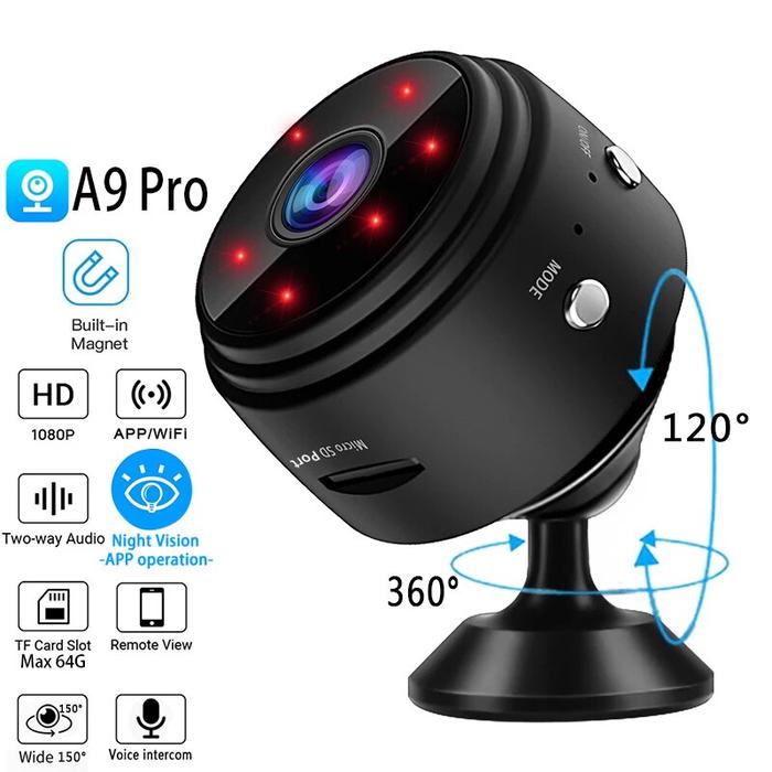 A9 Pro Night Vision Mini Camera Video Camera Surveillance Camera WiFi
