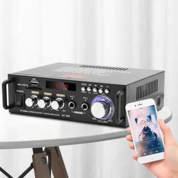 Taffware Bluetooth EQ Audio Amplifier Karaoke FM Radio 600W - AV-298BT AMPLI MINI LANGUNG COLIK KELI