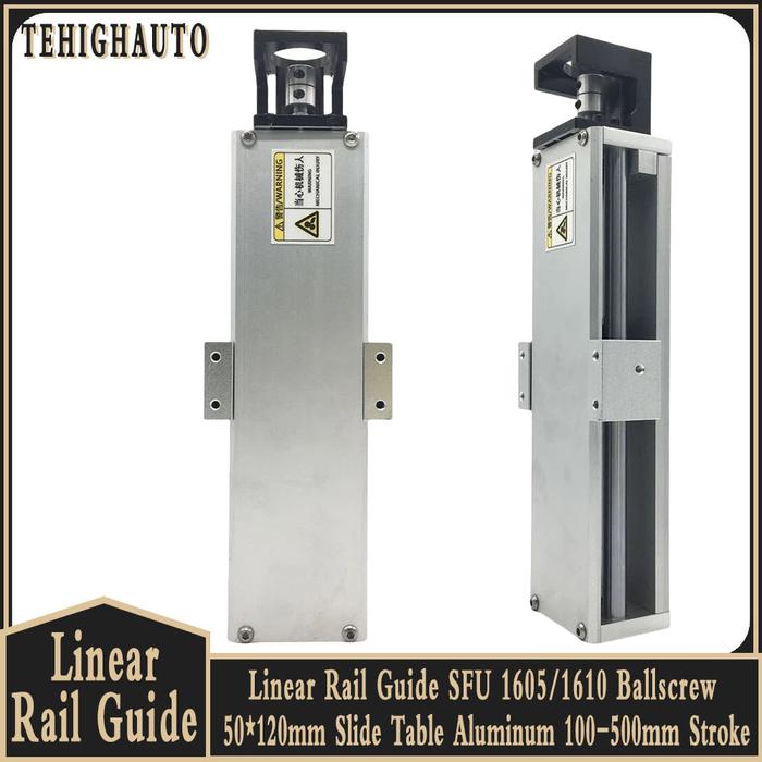 Workbench Linear Rail Guide With Dust Cover SFU1605/1610 Ballscrew