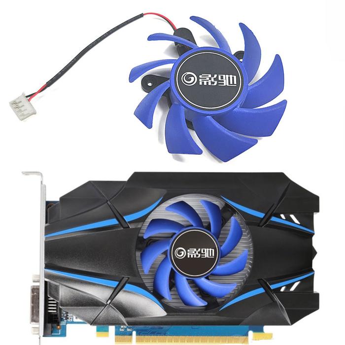 NEW 65MM 4PIN TH7015S2L-DAB01 KFA2 GT 1030 GPU Fan，For GALAXY GeForce GT 1030 Graphics card cooling 