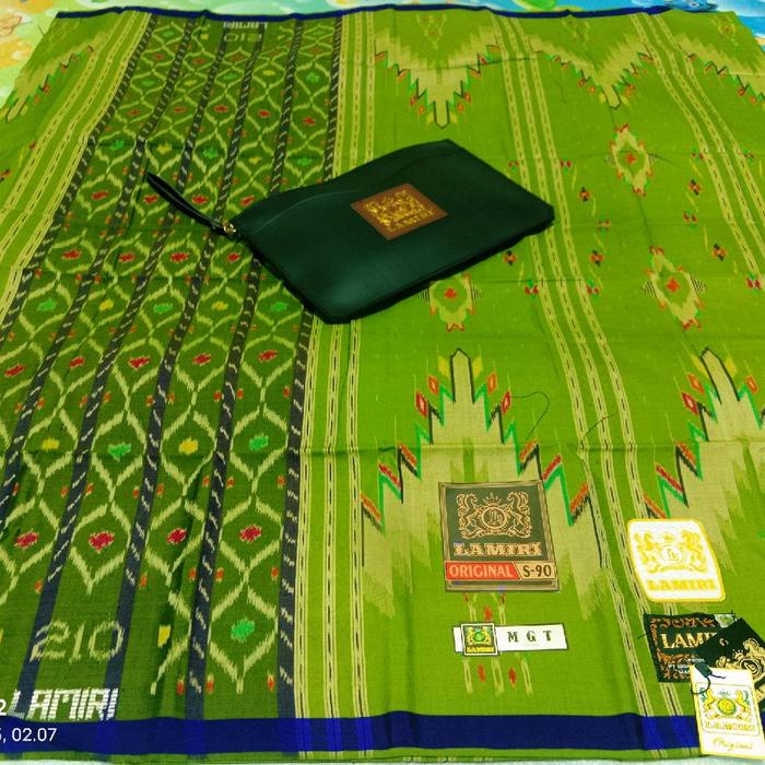 sarung sutra lamiri mgt full sutra model mgn bhs Tenun Muslim Dewasa Mewah