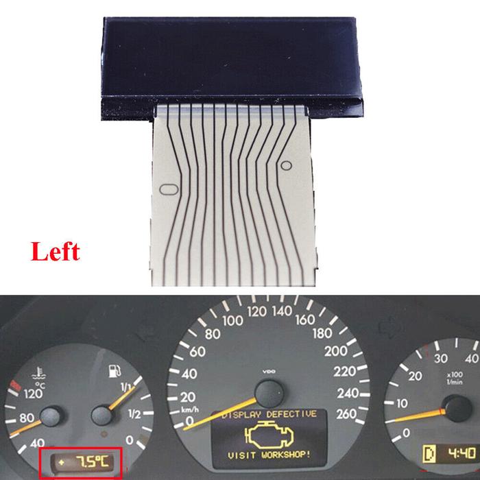 Car Dashboard LCD Screen Car Display S210 E-Class T-Model For