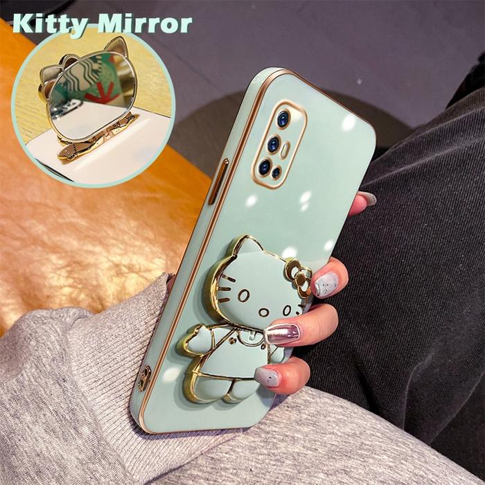 Casing Ponsel untuk VIVO V17 V19 Neo V15 Pro V11 Pro V20 SE Y70 2020 Case Clever HP ponsel berdiri d
