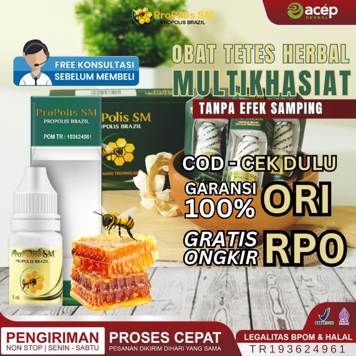 PROPOLIS SM BRAZILIAN ASLI 100% HERBAL ORIGINAL