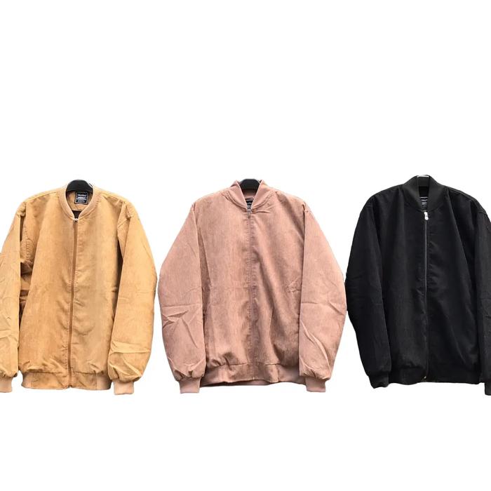 SKYKLINE Trucker Work Jacket - Corduroy Jaket Hitam Moka Mustard Best Seller Pria Wanita Distro Unis