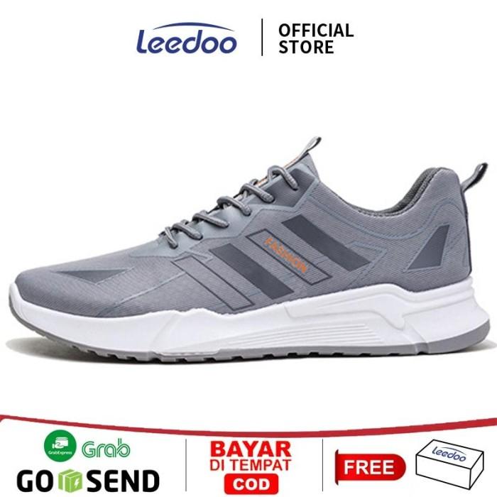 Leedoo Sepatu Pria Sepatu Sneakers Running Casual Olahraga Shoes MR219