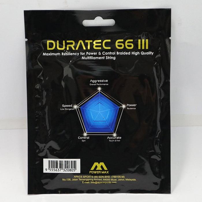 Senar Badminton PowerMax DURATEC 66 III Power Max Original