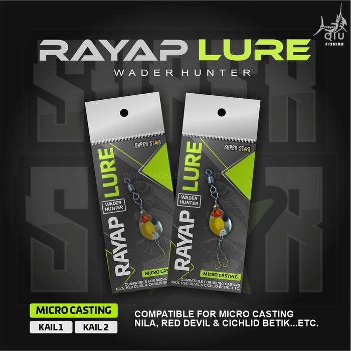 Umpan Rayap Lure GID Umpan Laron Umpan Casting Wader Microfishing Umpan Wader Glow In The Dark - Lar
