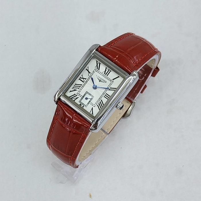 Jam Tangan Pria Wanita Unisex Man Woman Gentleman Ladies Analog Automatic Stainless Steel Leather Ku