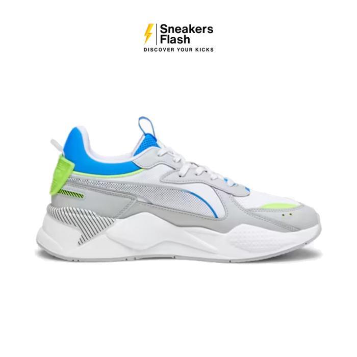 sale Sepatu Sneakers Pria PUMA RS-X 3D WHITE ASH GREY - 39002508 Casual Shoes Original
