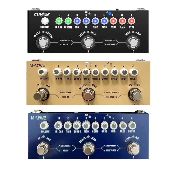 Cuvave Cube BABY Multi Effects Pedal for Electric