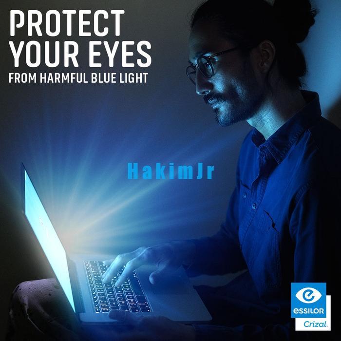 Lensa Essilor Fsv Super 1.56 Aspheris Blue Uv Capture Crizal Easy Pro Kualitas Terjamin