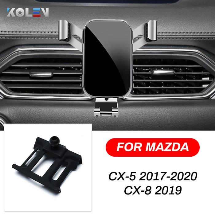 Mobil Ponsel Holder untuk Mazda CX-5 CX5 2017-2020 CX-8 CX8 Gravity