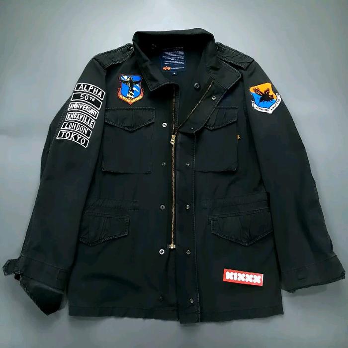 Alpha Industries 50th Anniversary M65 Jacket with liner vest.   K786