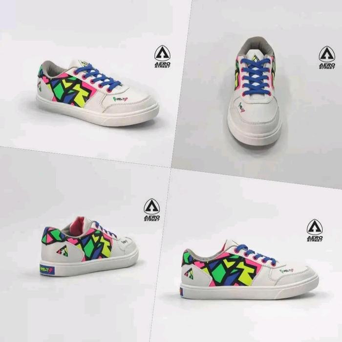 Aerostreet Volt Putih Neon Size 41 Limited Edition