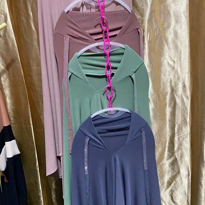 bergo bahan jersey merk anqueela hijab