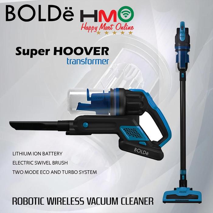 Bolde Super Hoover Transformer Wireless Robotic Vacuum Celaner Cordless Bolde Vacum Cleaner