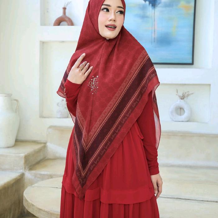 khimar printing by galery syarifah
