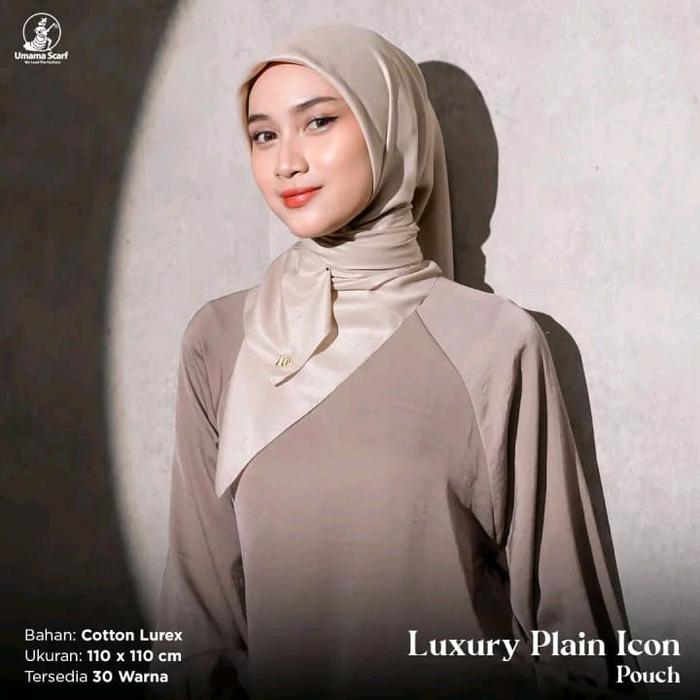 Hijab segiempat glamour  sinar glamour gliter