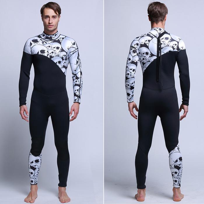 Pria Scuba Diving Wetsuit Neoprene 3Mm Spearfishing Setelan