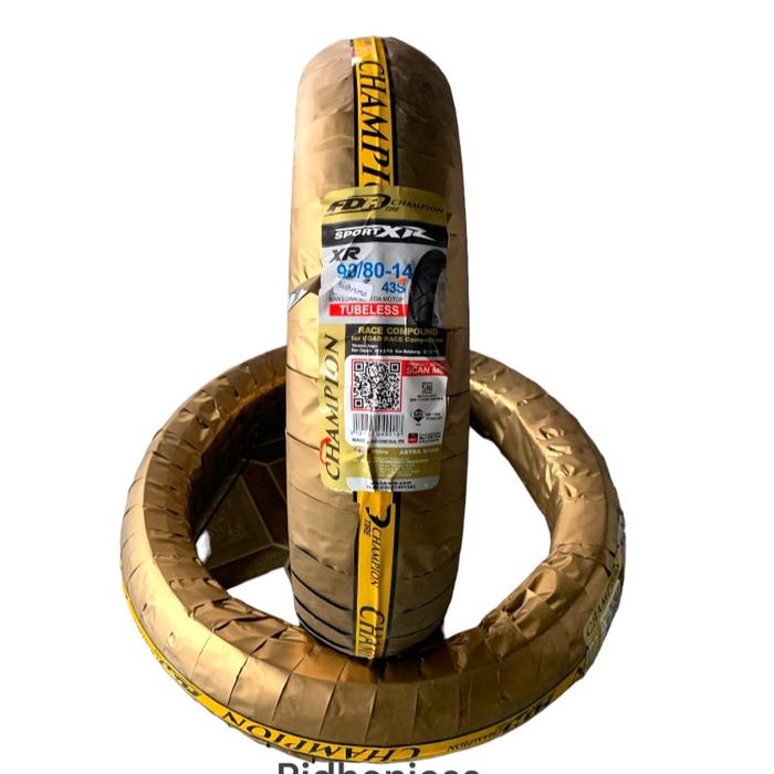 BAN FDR SPORT XR RING 14 UKURAN 90/80-14 BAN FDR SOFT COMPOUND SPORT XR 90 80 14 MATIC RING 14