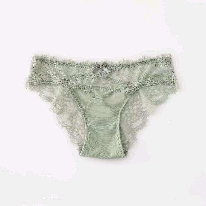 Hazel Panties CD Celana Dalam Renda Lace Sexy Brokat Cute Genic Pakaian Dalam Seserahan brazillian P