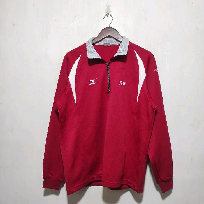 Tracktop Mizuno Half Zip  Size : L