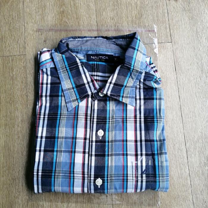 Nautica Kemeja Lengan Panjang Size XL 100% Original