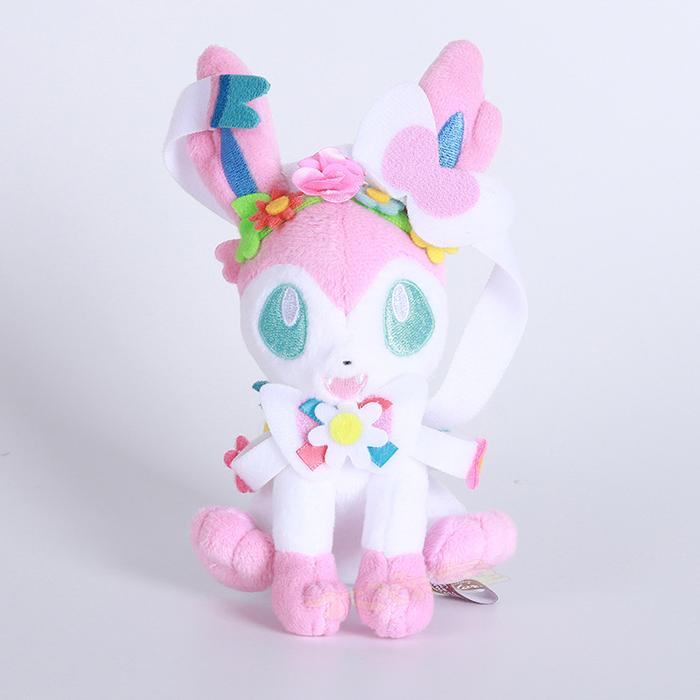 lovely wreath Ponyta Sylveon Scorbunny plush doll Grookey Sobble