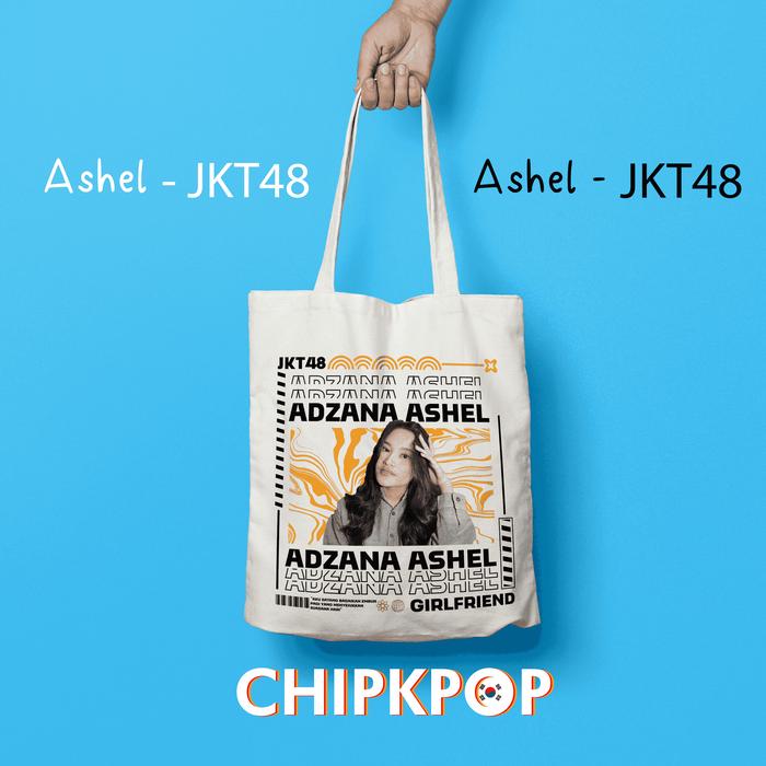 [PAKET SET ASHEL] [JKT48] I TOTEBAG OSHI ASHEL JKT 48 FANMADE BISA COD I TOTEBAG JKT 48 OSHI ASHEL I