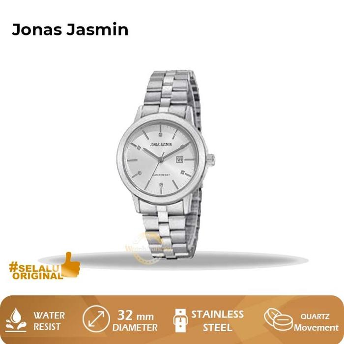 JAM TANGAN WANITA JONAS JASMIN 2206 JJ-2206L SS-1 ORIGINAL