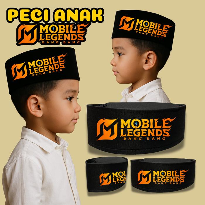Kopyah Mobile Legendsi - Peci Mobile Legends - Songkok Mobile legends