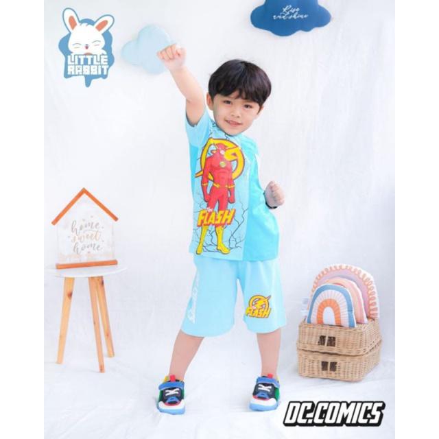 2-10T Setelan Superhero DC Comic VS Marvel Vol 2 by Little Rabbit / Setelan Hero Anak Cowok