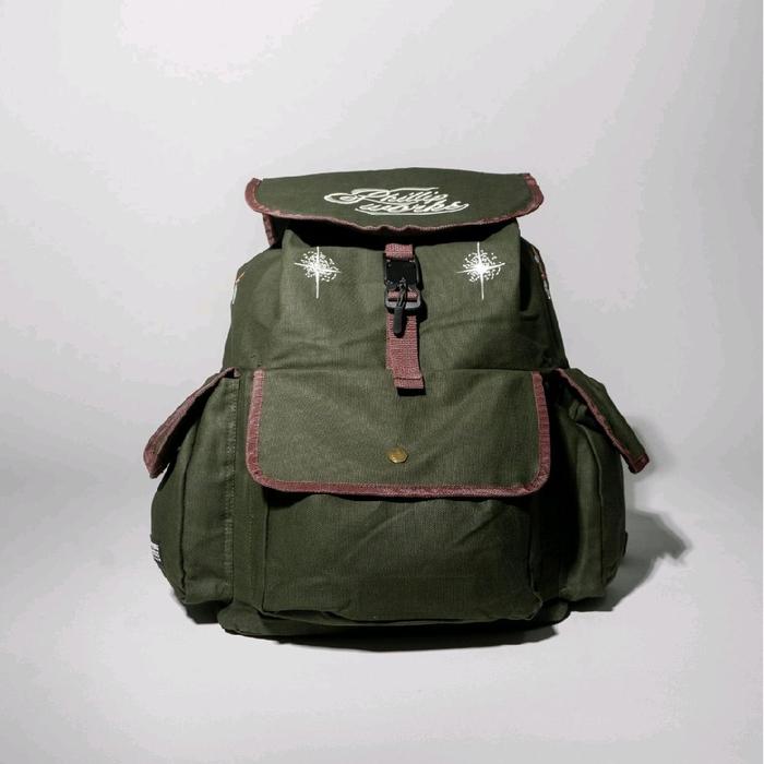 BACKPACK PHILLIP WORKS OLIVE VOYAGER | TAS PUNGGUNG ORIGINAL PW