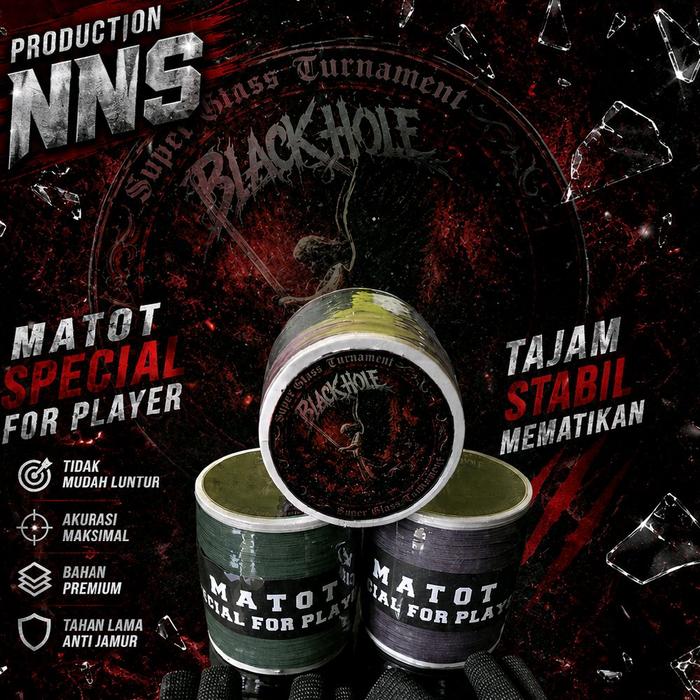 Gelasan Matot  BLACK HOLE 1600 Yard 022 Special edition