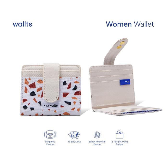 Wallts Melo - Dompet Kartu kanvas Wanita