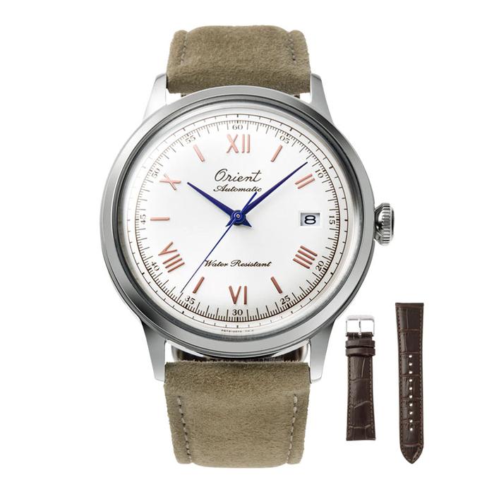 JAM TANGAN PRIA ORIENT ORIGINAL BAMBINO KULIT BROWN JAM ORIENT AUTOMATIC RA-AC0027S30B JAM ORIENT RA