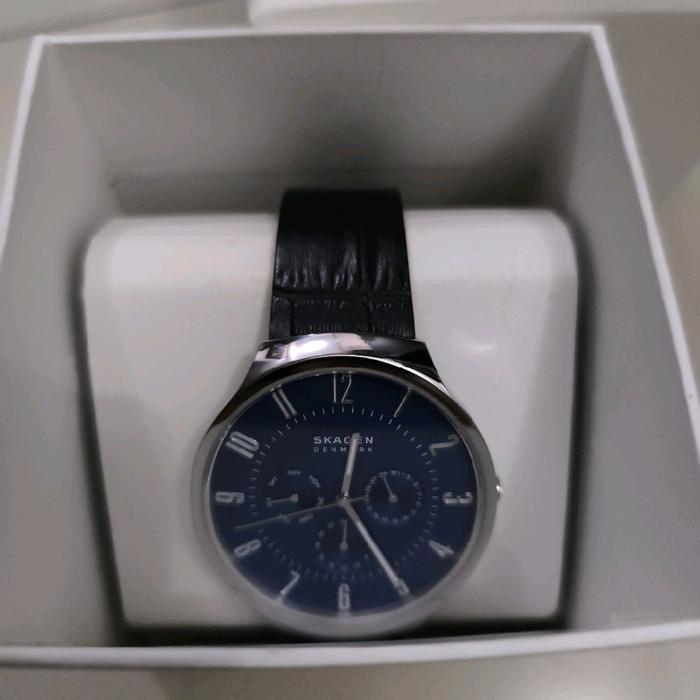 Watch Men Skagen Denmark 6535 Hitam