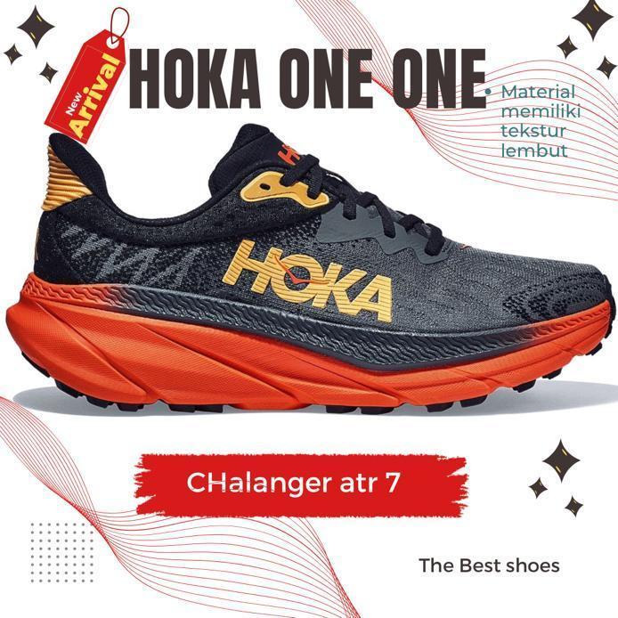 Sepatu lari pria sepatu hoka chalanger art7 sepatu olahraga
