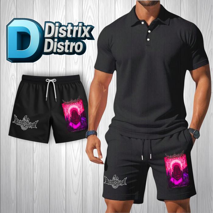 DISTRIX DISTRO CELANA BOARDSHOT BAND METAL DEADSQUAD PARANGAI NADIR BAHAN PLECE PREMIUM Shorts Pria 