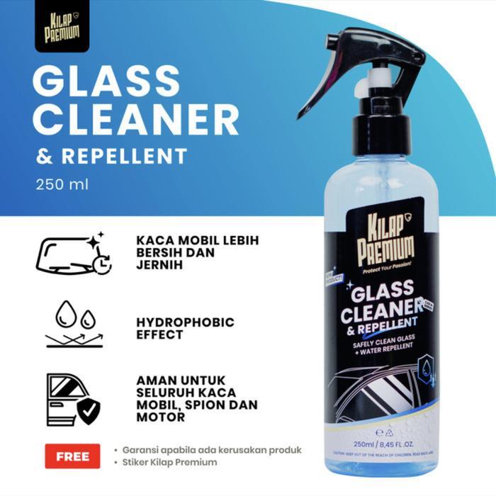 Kilap Premium Glass Cleaner - Perawatan Motor Dan Helm