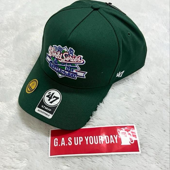 47 Brand - World Series Patch - Oakland Athletics - ‘47 MVP MLB Cap - Olive
